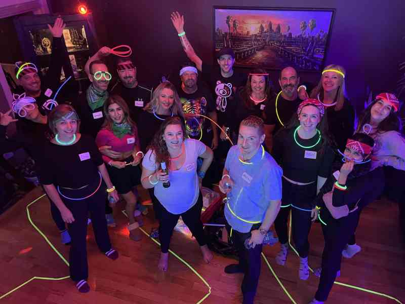 Glow Pirate Team Games Night