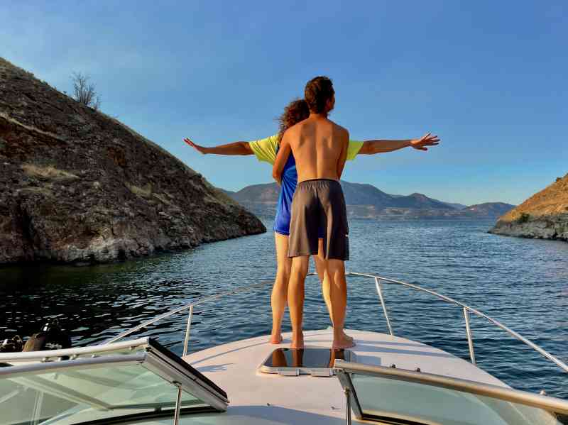 Rattlesnake Island & Jamie's Boat