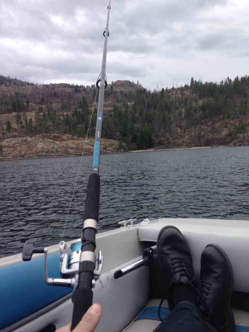 Fishing Okanagan Lake